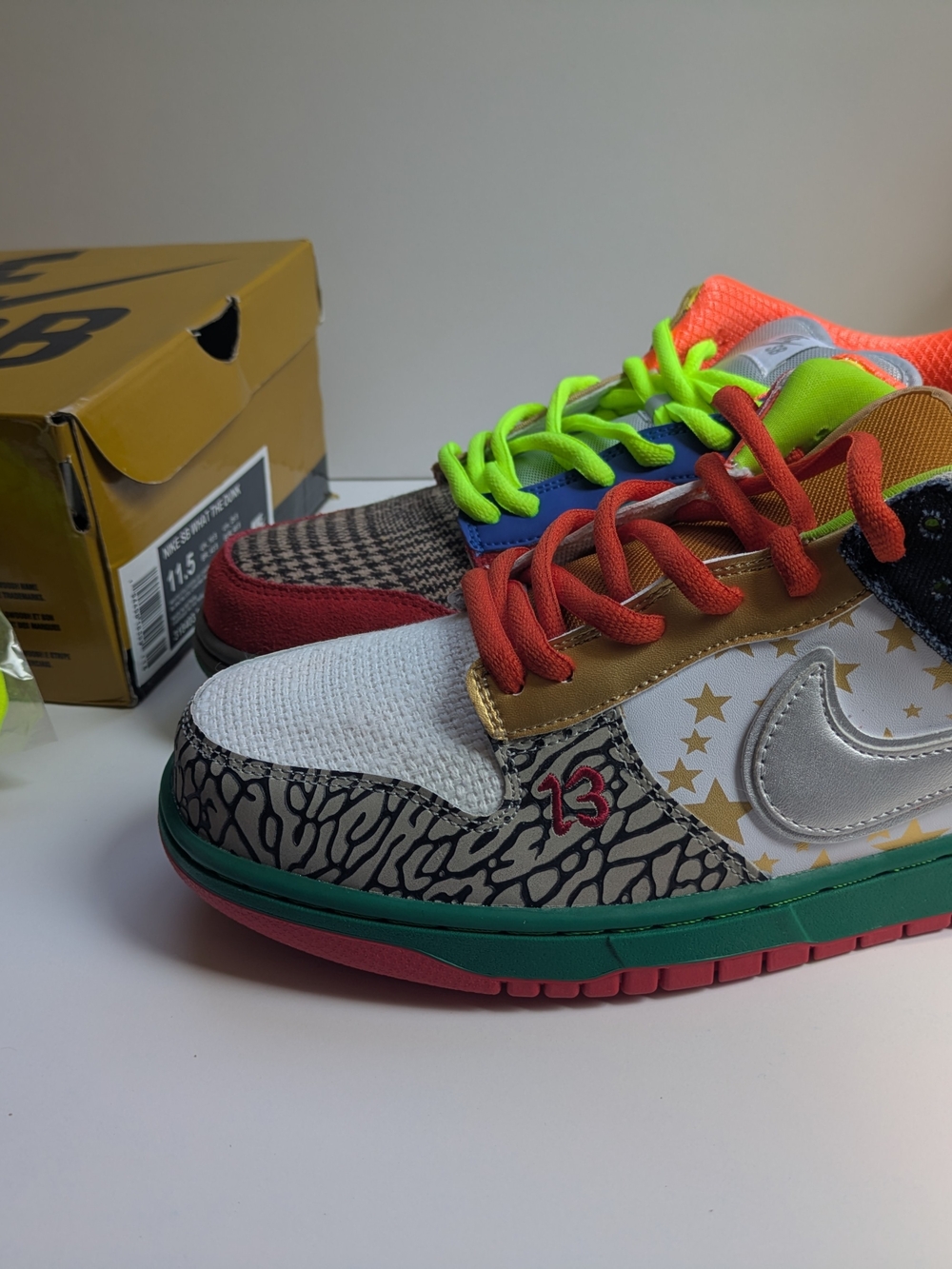 Nike What The Dunk Patchwork SB Rare